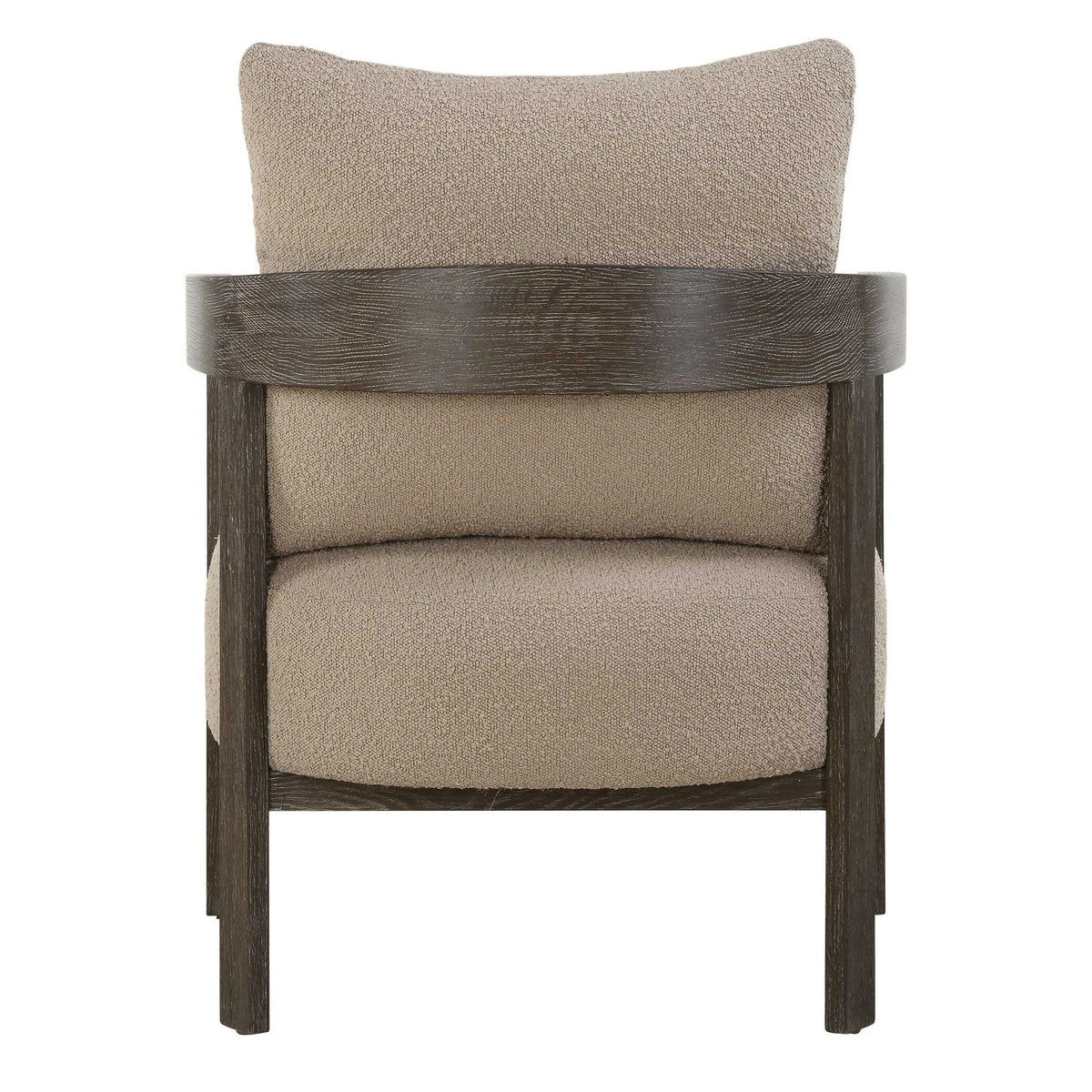 Sand Fabric Accent Chair