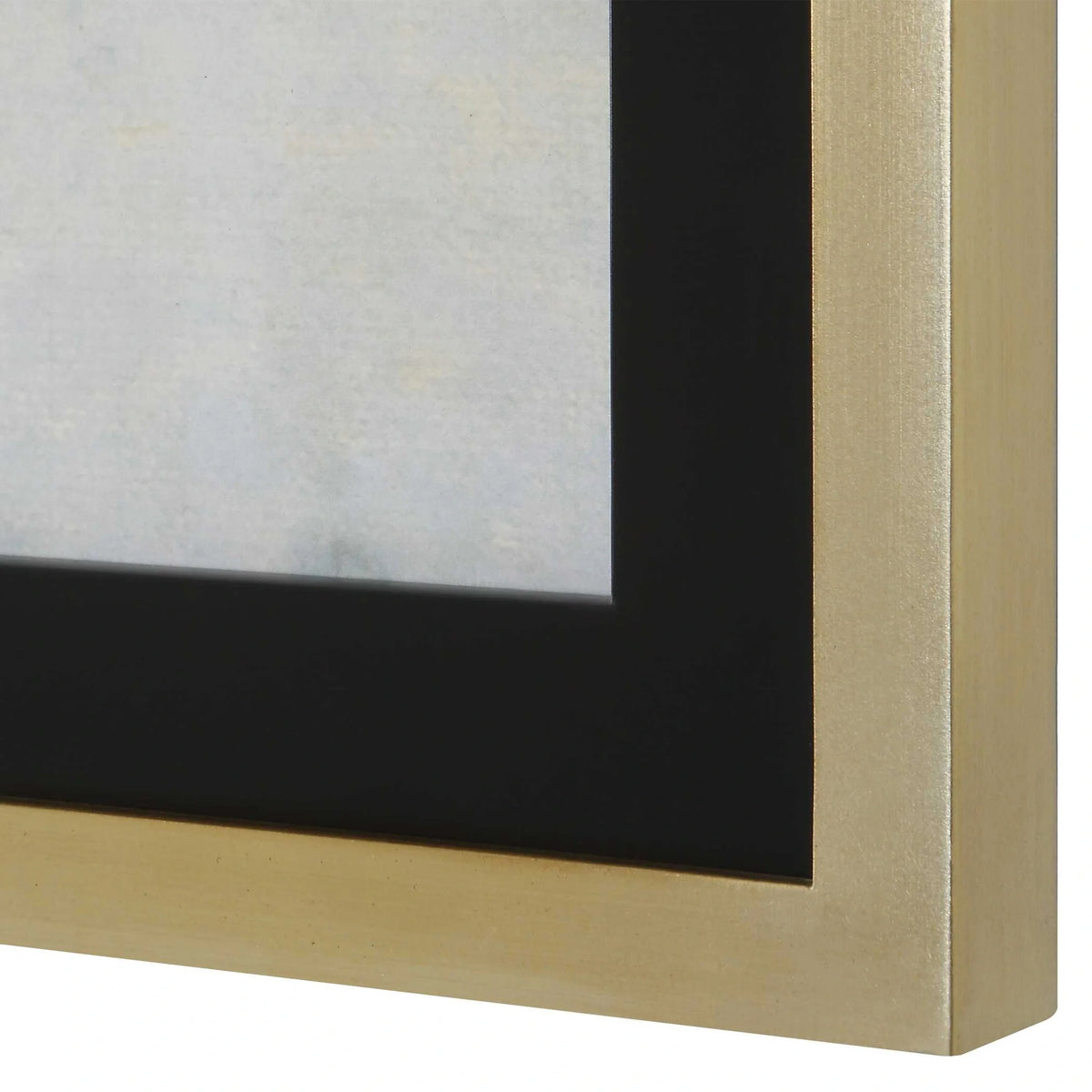 Gold Leaf Landscape Print