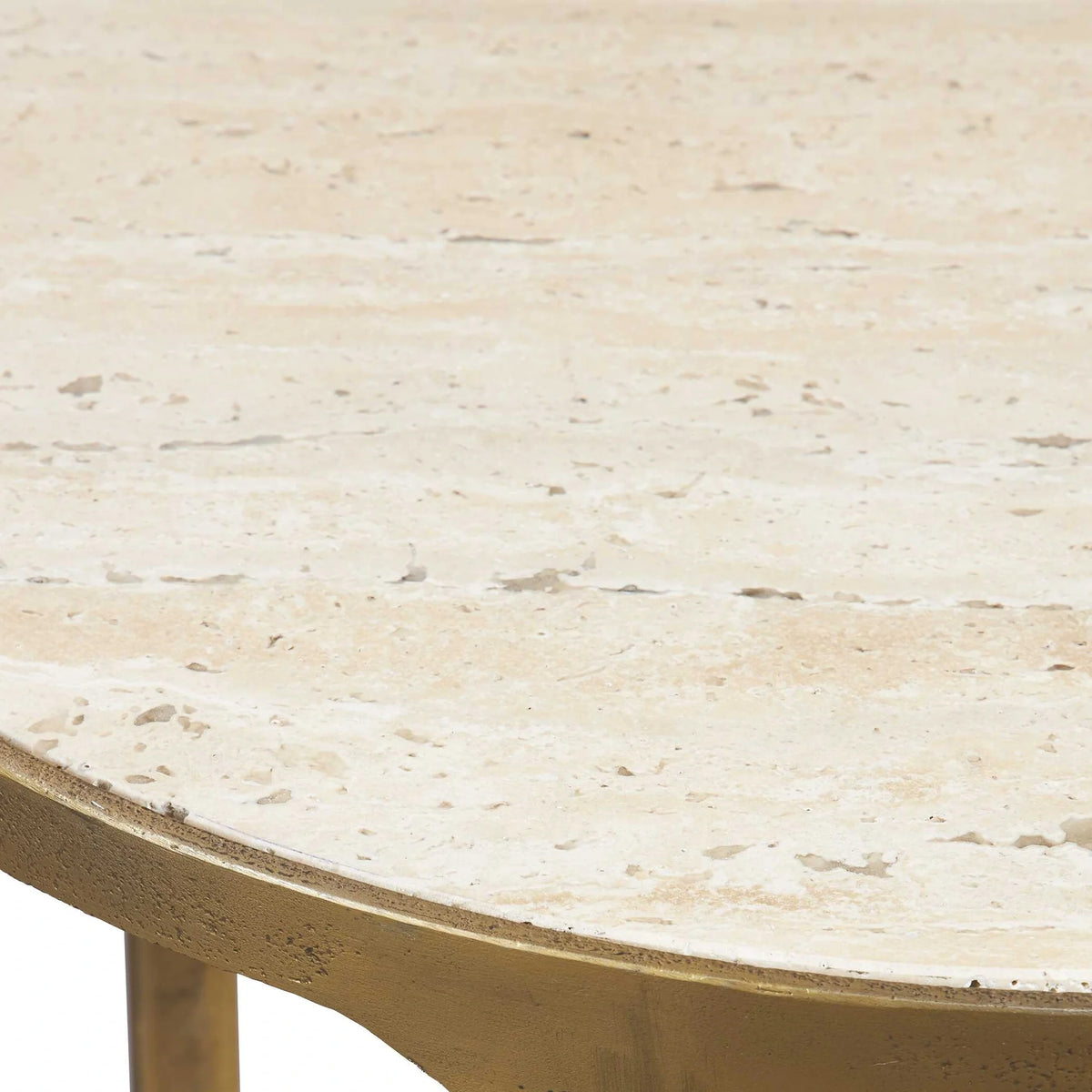Brass Side Table