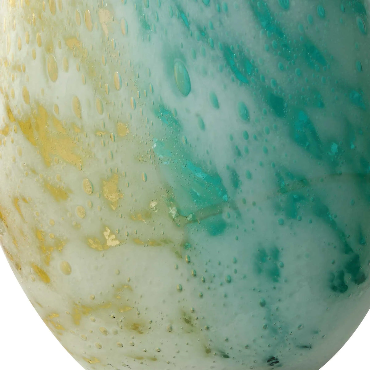 Bubble Glass Vases, Set of 2