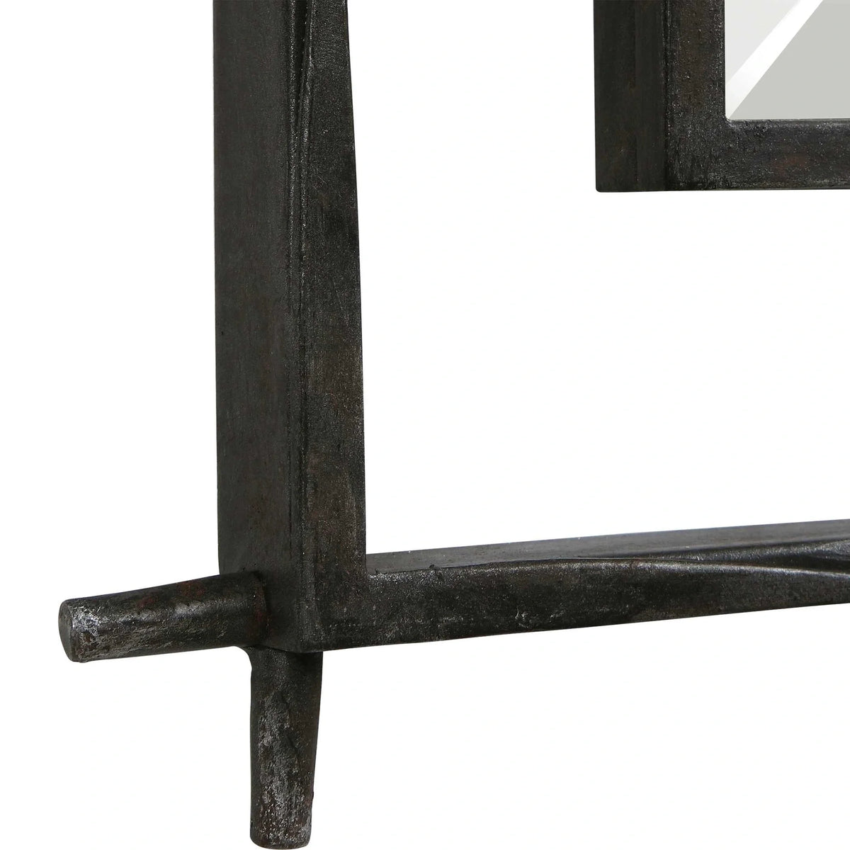 Industrial Iron Mirror