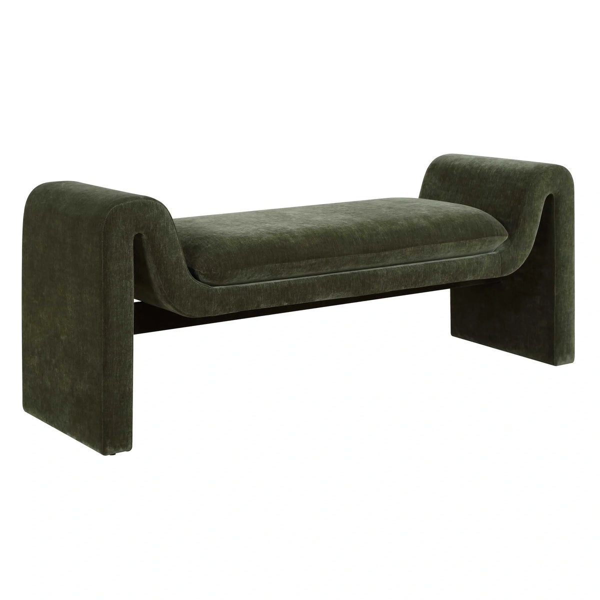 Modern Charcoal Bench