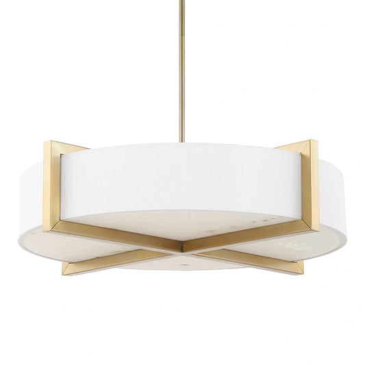 4 Light Drum Pendant