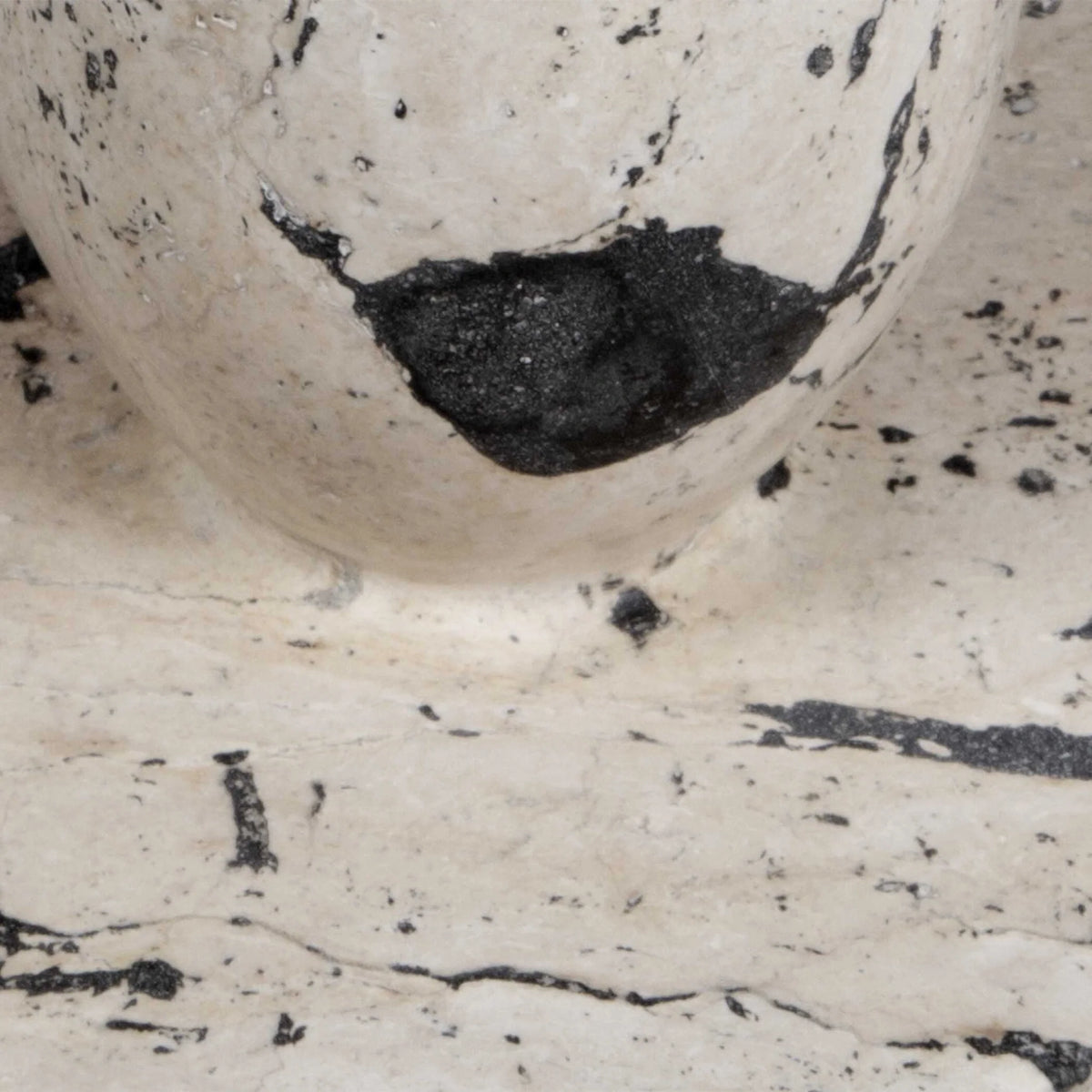 Limestone Tower Sculptures, Set of 2