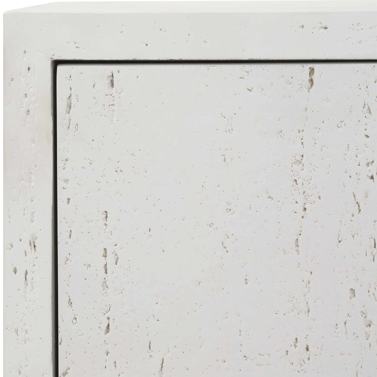 2-Door White Cabinet