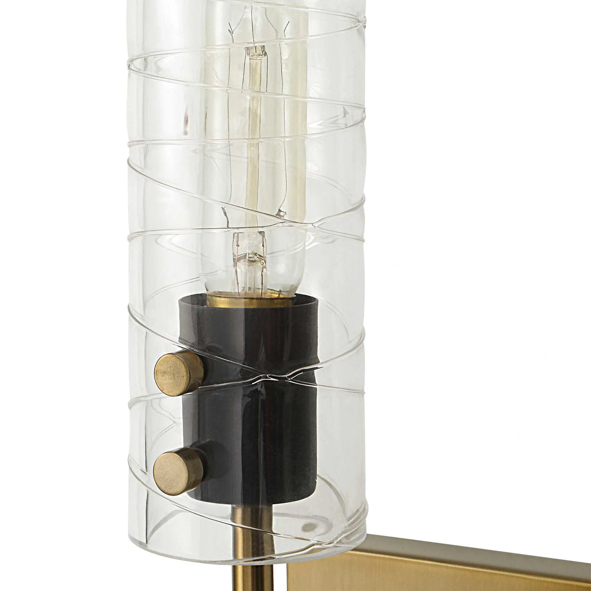 1 Light Brass Sconce