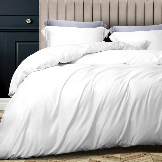Satin Duvet Cover Set, Ultra Luxury and Soft with Hidden Zipper Design Comforter Cover Set 3 Pieces