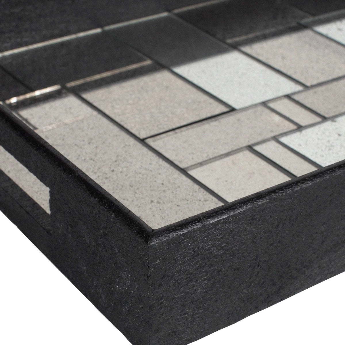 Mosaic Antique Mirrored Tray