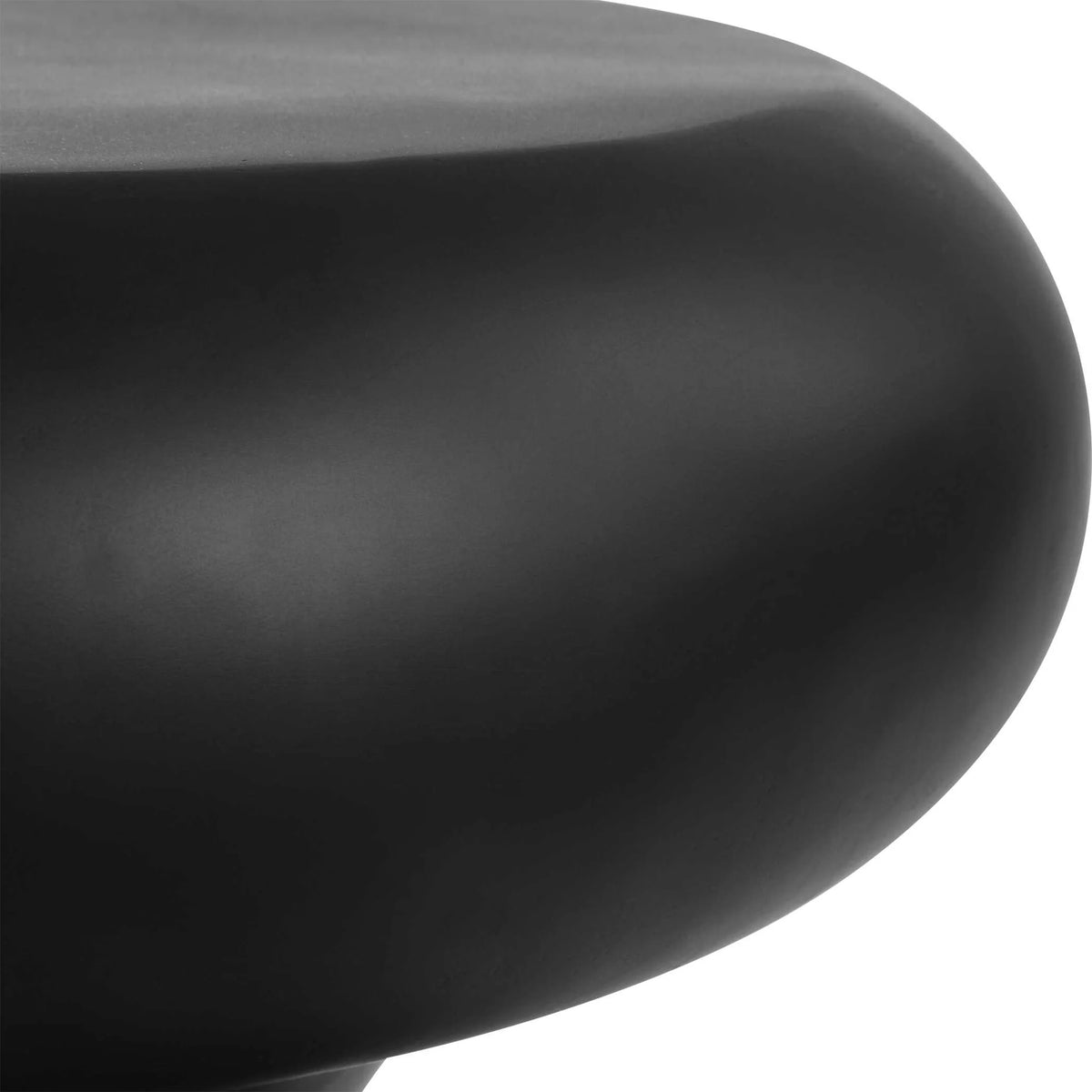 Black Outdoor Accent Table
