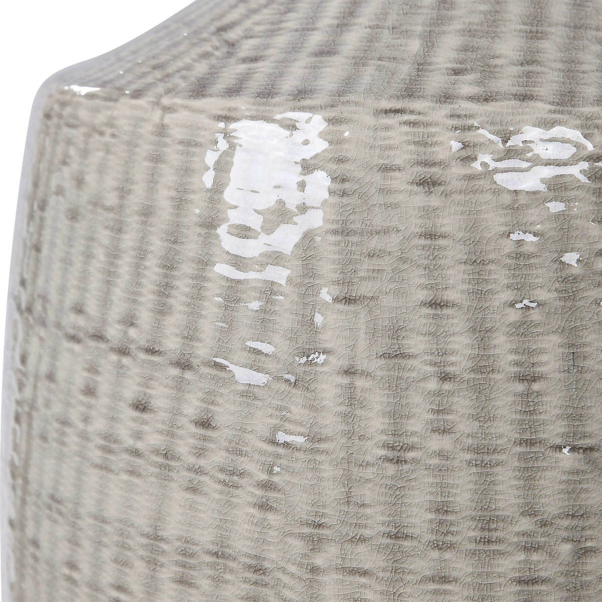 Light Gray Ceramic Table Lamp