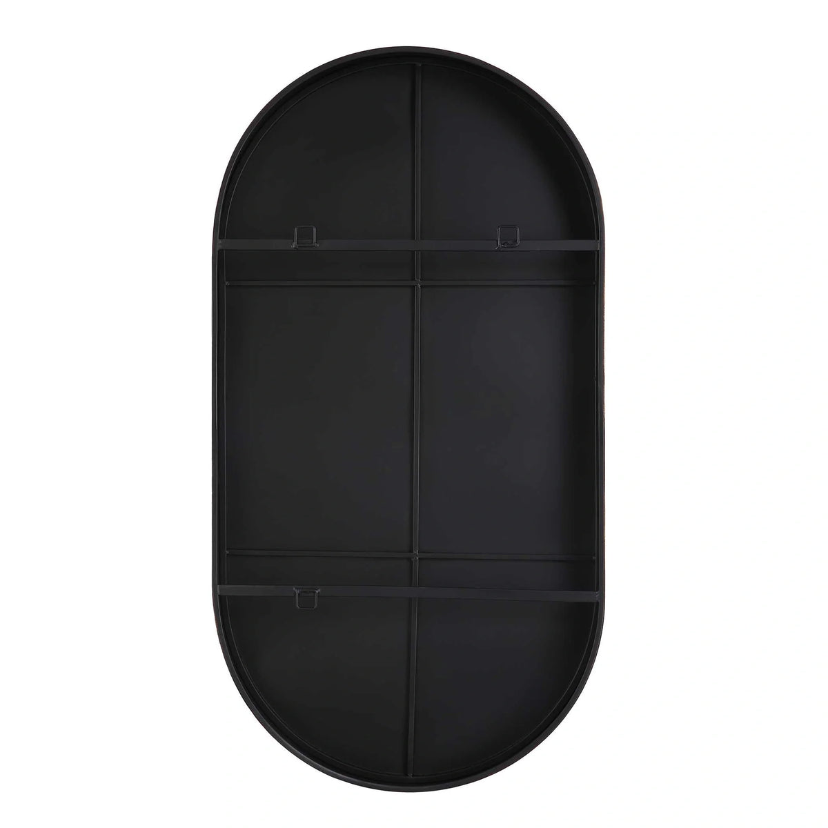 Oval Gold Mirror