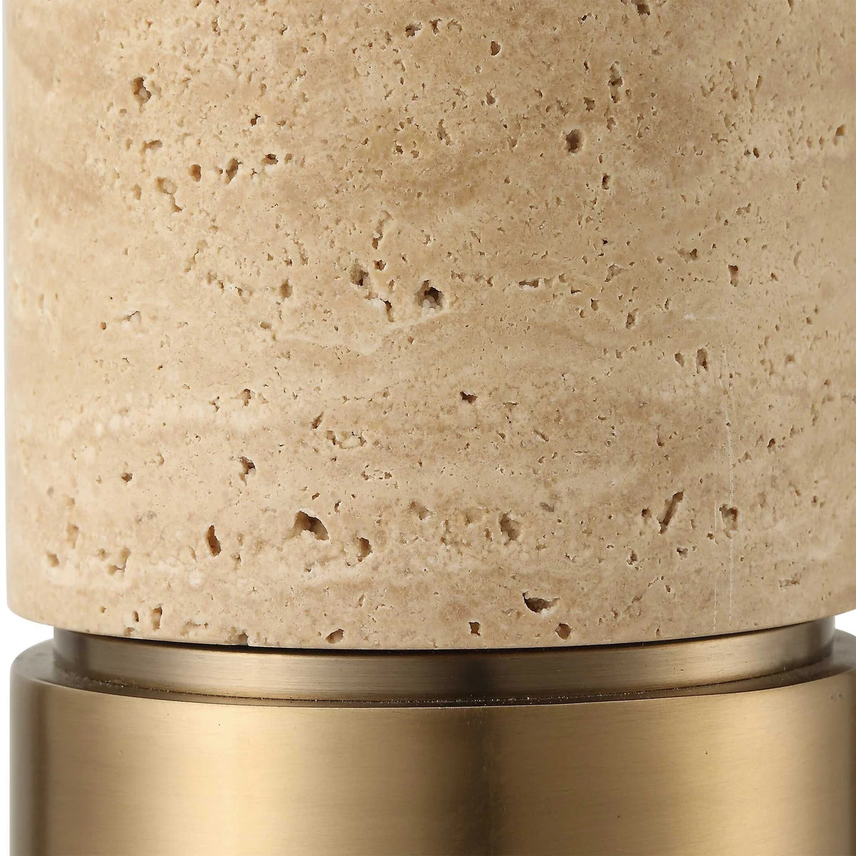 Travertine Floor Lamp
