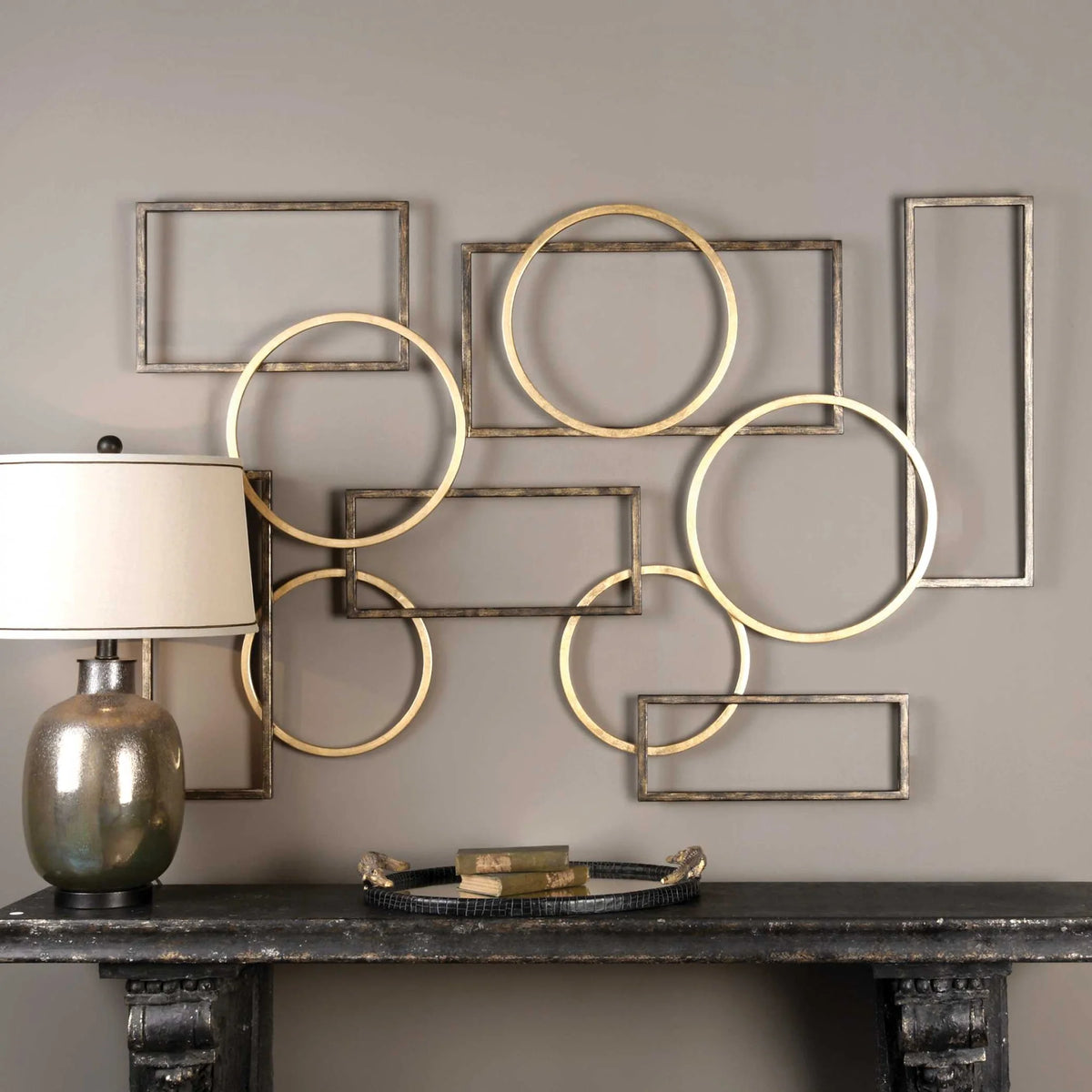 Bronze And Gold Wall Art