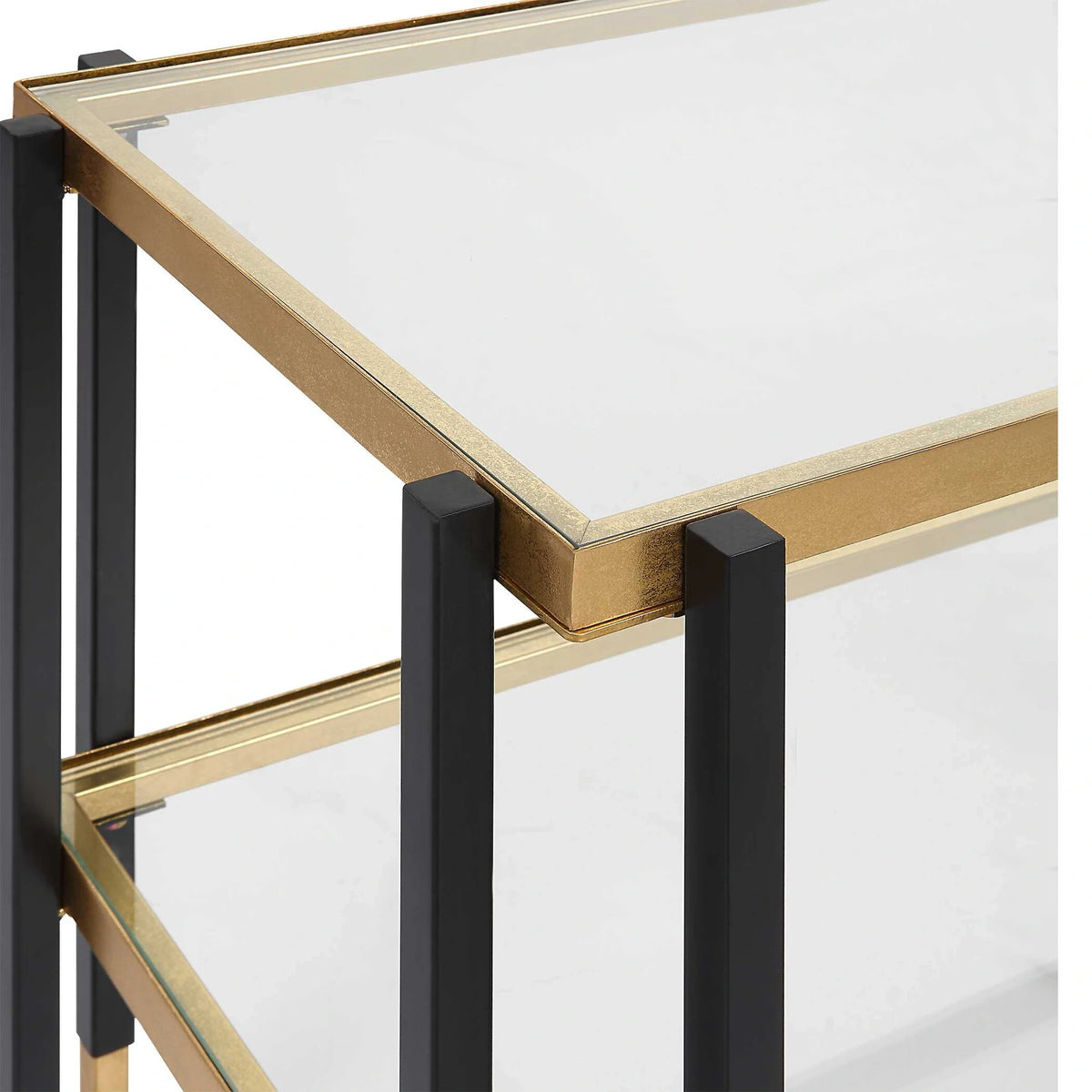 Glass Side Table