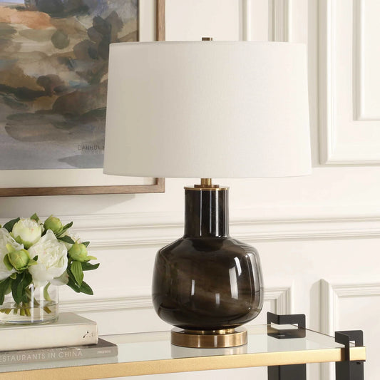 Charcoal Table Lamp