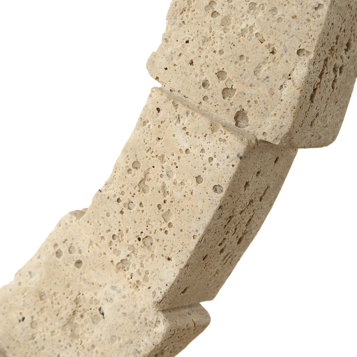Stone Ring Sculptures, Set of 2