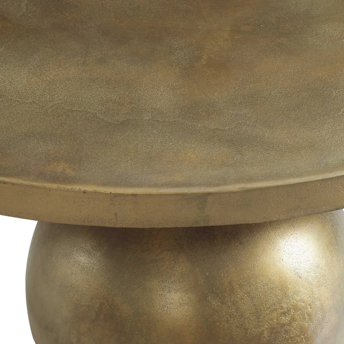 Antique Brass Coffee Table