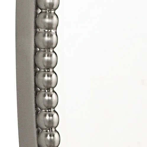 Beaded Oval Mirror