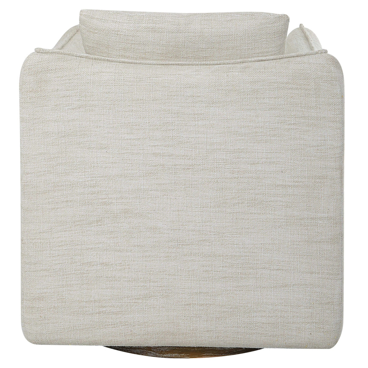 White Swivel Armchair