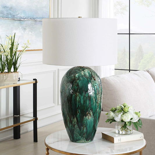 Green Table Lamp