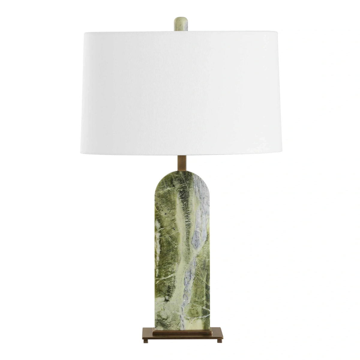 Green Marble Table Lamp