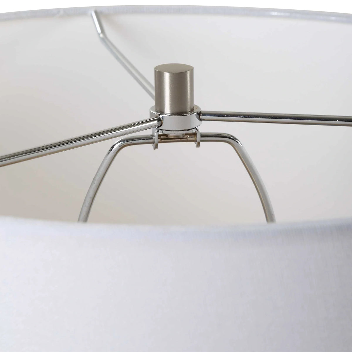 Sky Blue Glass Table Lamp