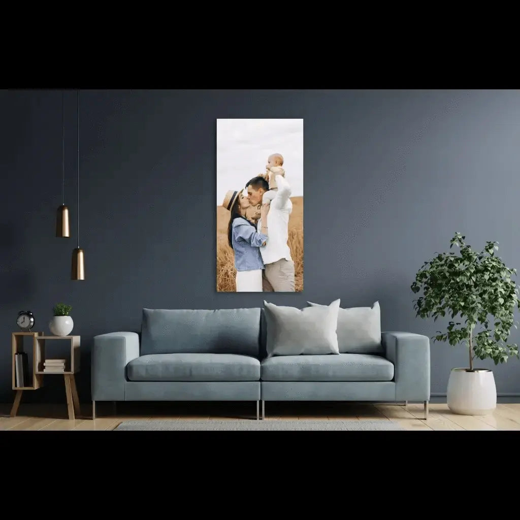 22x44 Lux Oversized Custom Canvas Wall Art - A Museum-Grade Picture Print for Bold Home Decor