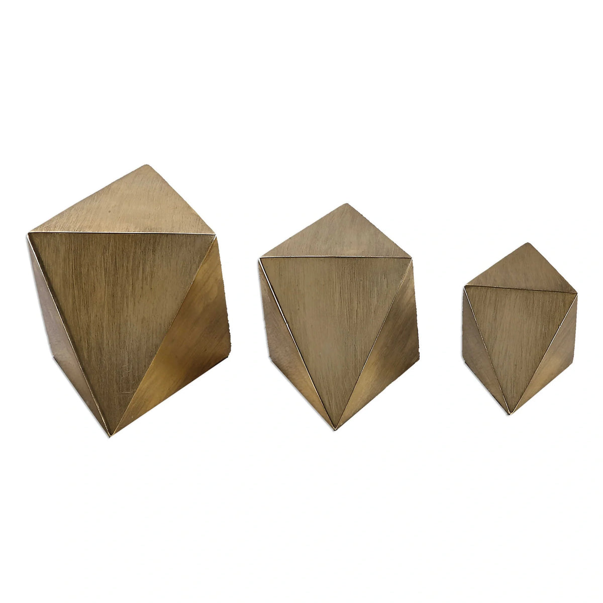 Champagne Decorative Accents, Set of 3
