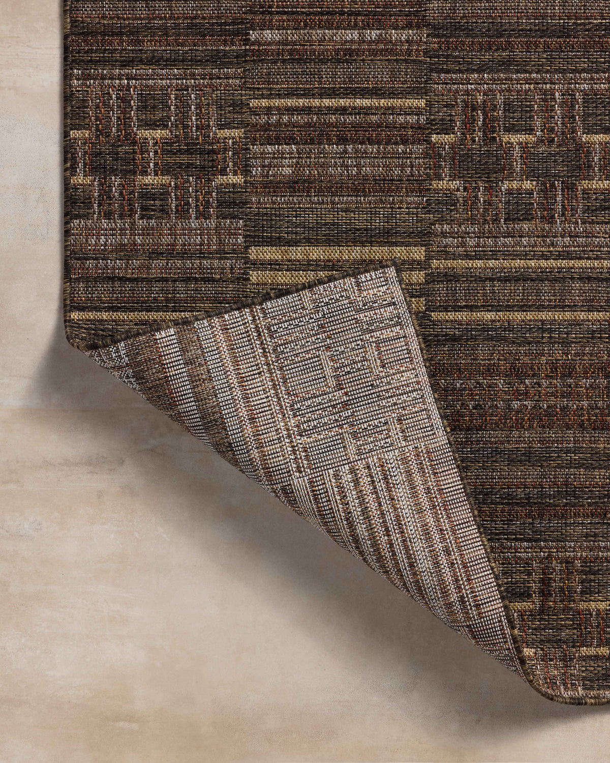 Loloi Birch 18\" x 18\" Indoor/Outdoor Sample Rug