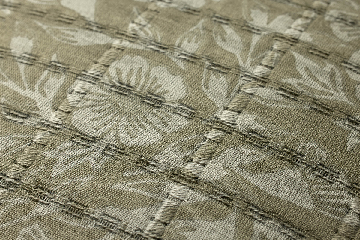 Jean Stoffer x Loloi PJS0024 Green / Grey 18'' x 18'' Pillow
