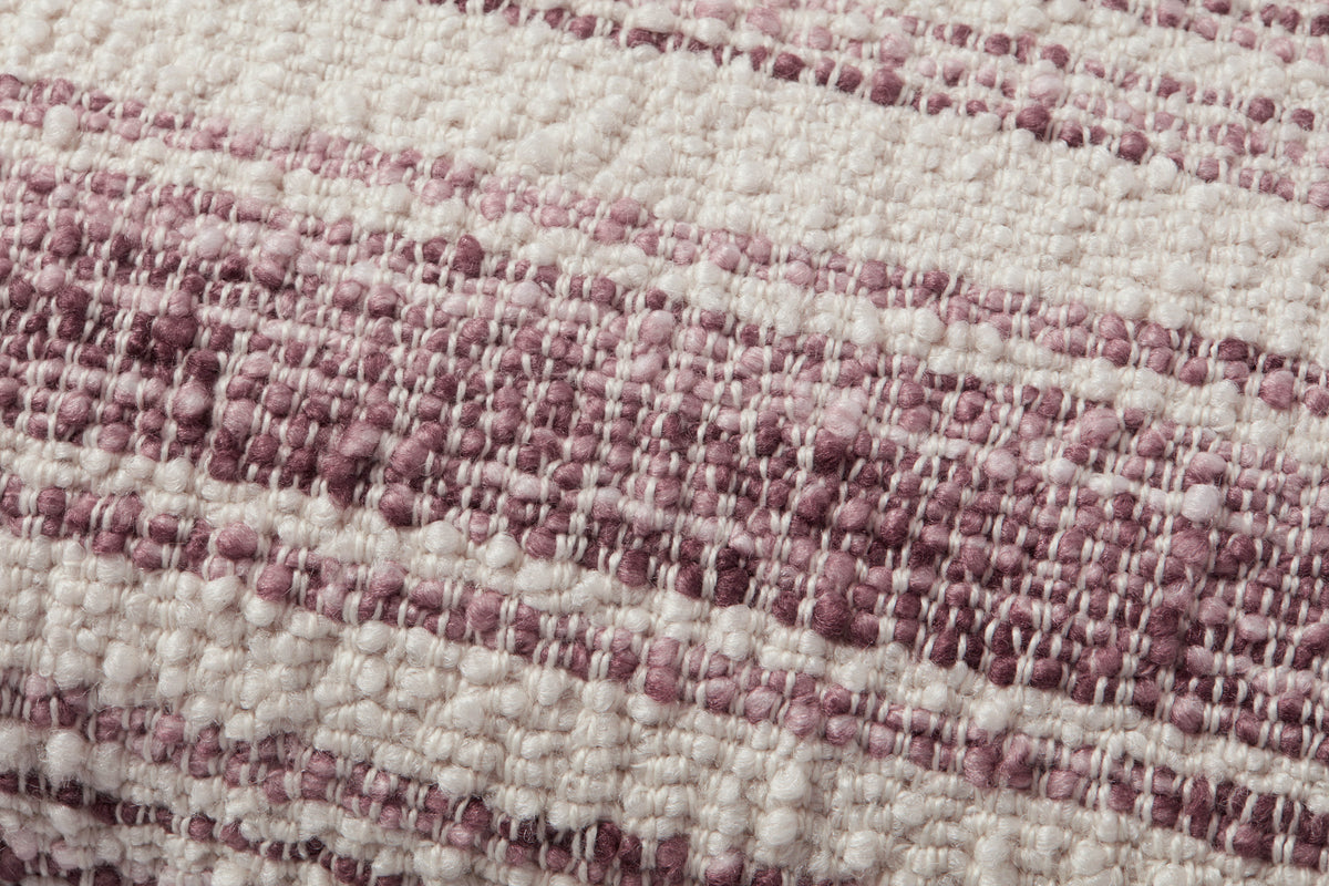 Chris Loves Julia x Loloi PCJ0002 Burgundy / Ivory 13" x 21" Pillow