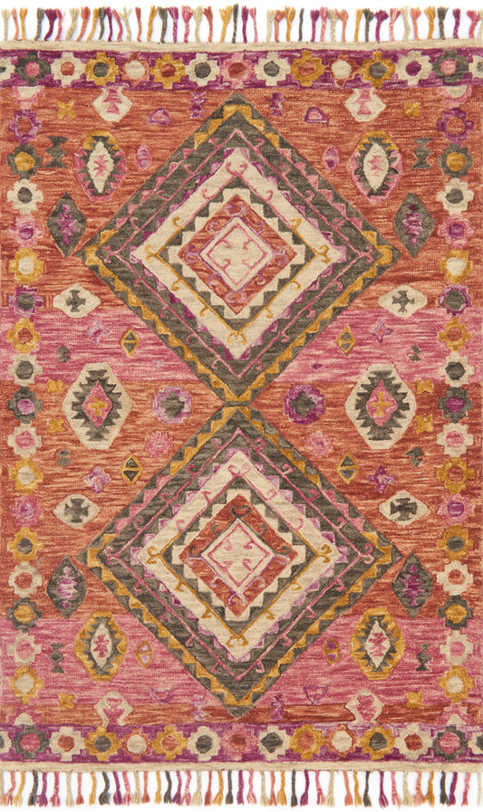 Loloi Zharah 18" x 18" Sample Rug