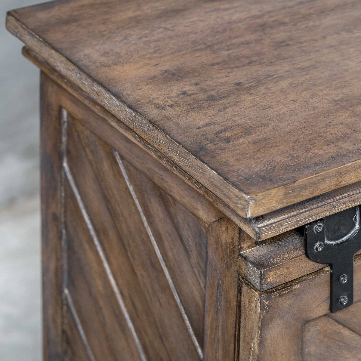 Barn Door Media Console