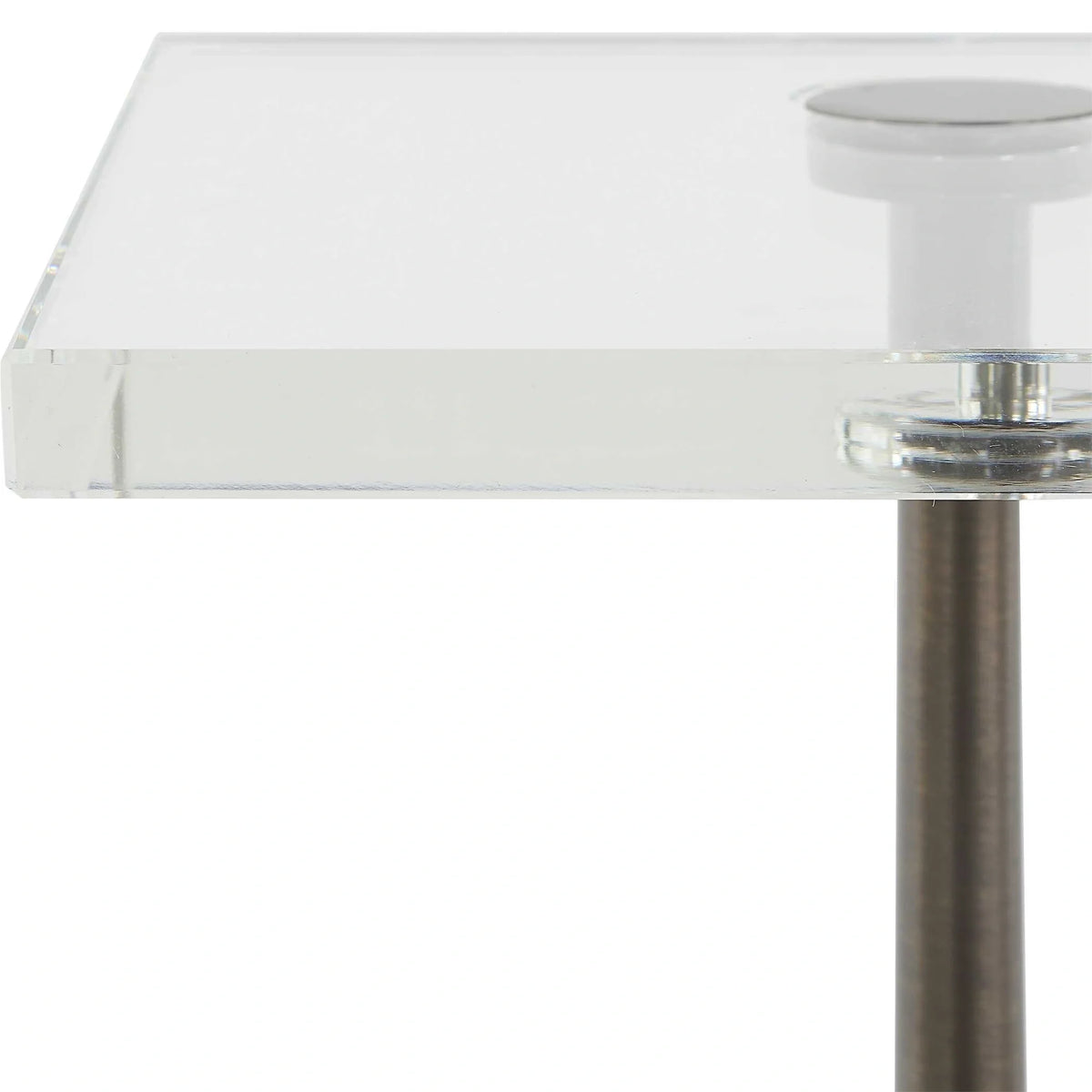 Marble & Crystal Drink Table