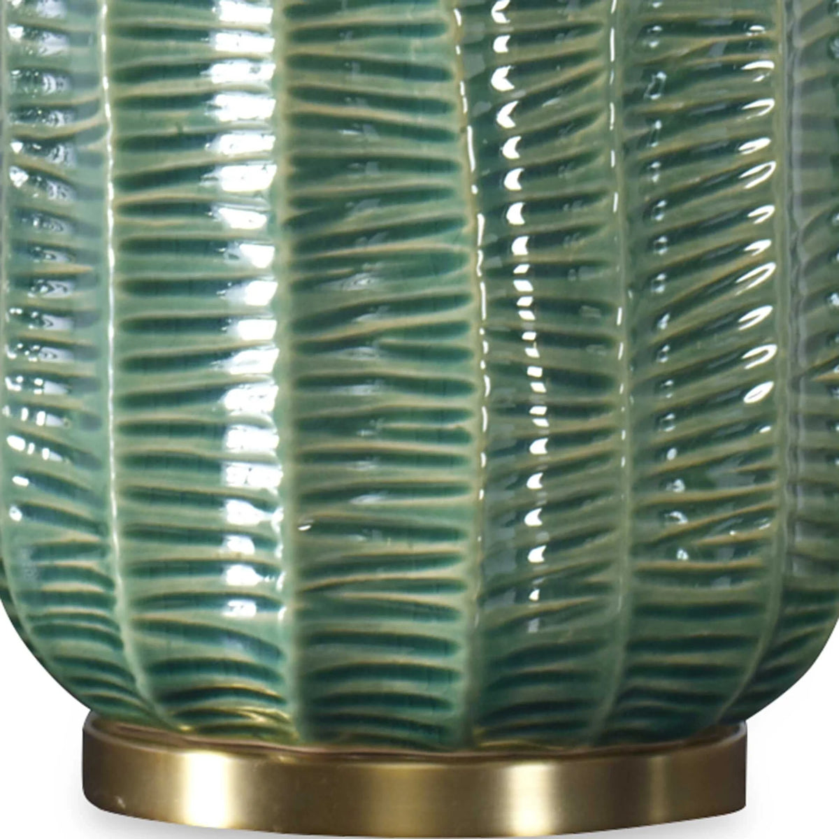 Coastal Blue Ceramic Table Lamp