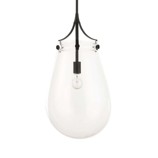 1 Light Glass Shade Pendant
