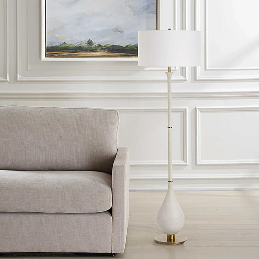 Ivory Floor Lamp