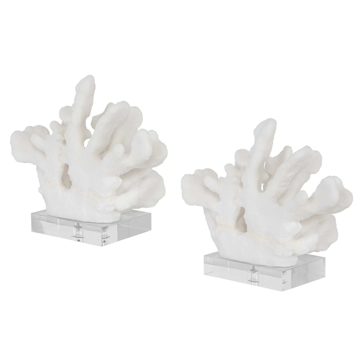 White Bookends Set/2