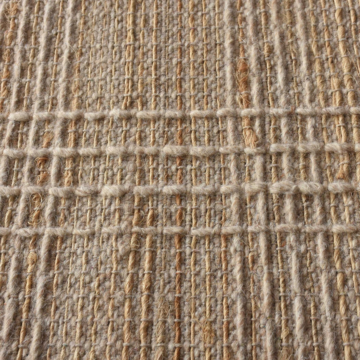 Hand Woven Beige Rug
