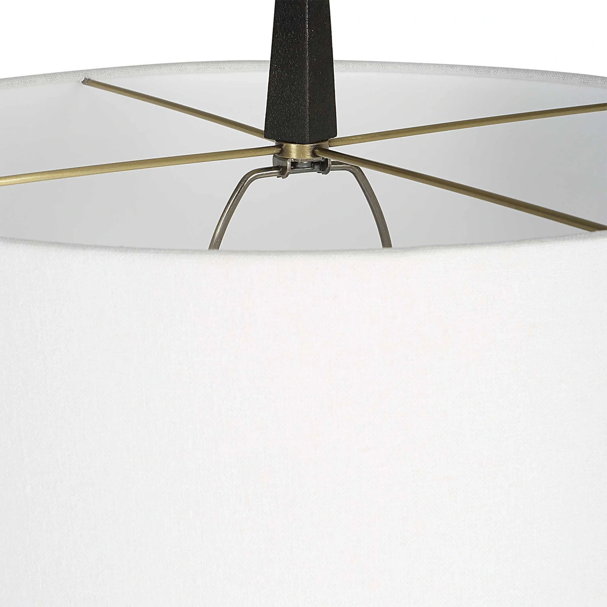 Rust Metal Floor Lamp