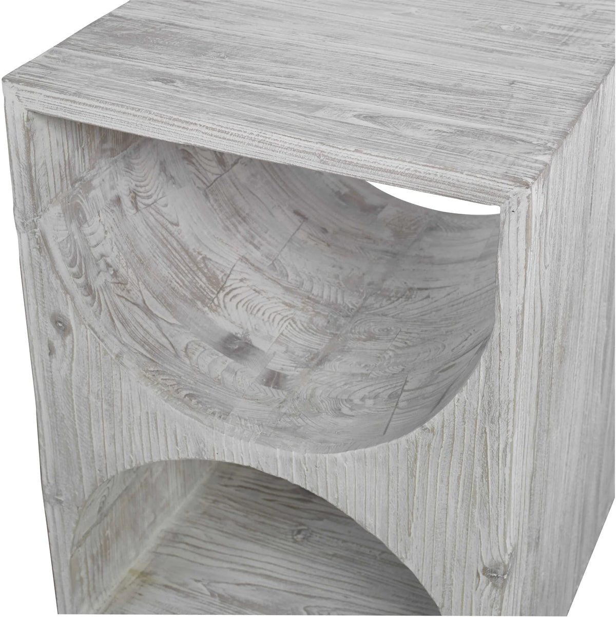 Scandinavian White Side Table