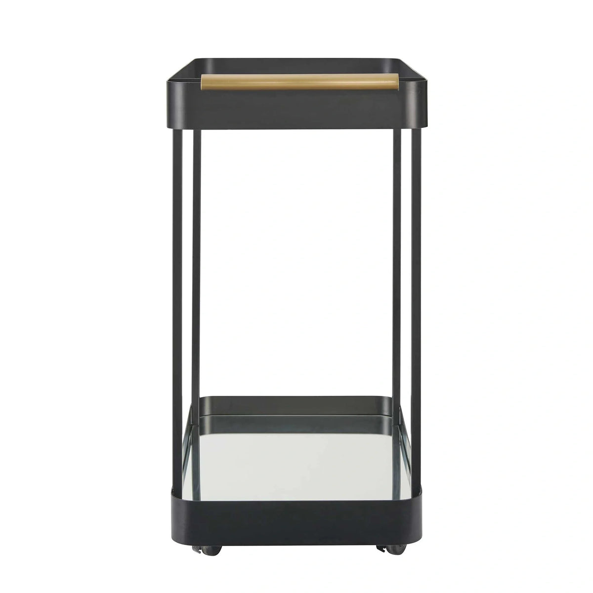 Black Iron Bar Cart