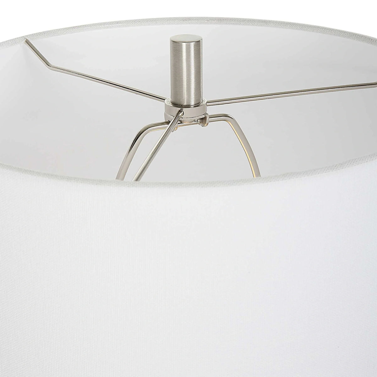 Black Stone Buffet Lamp