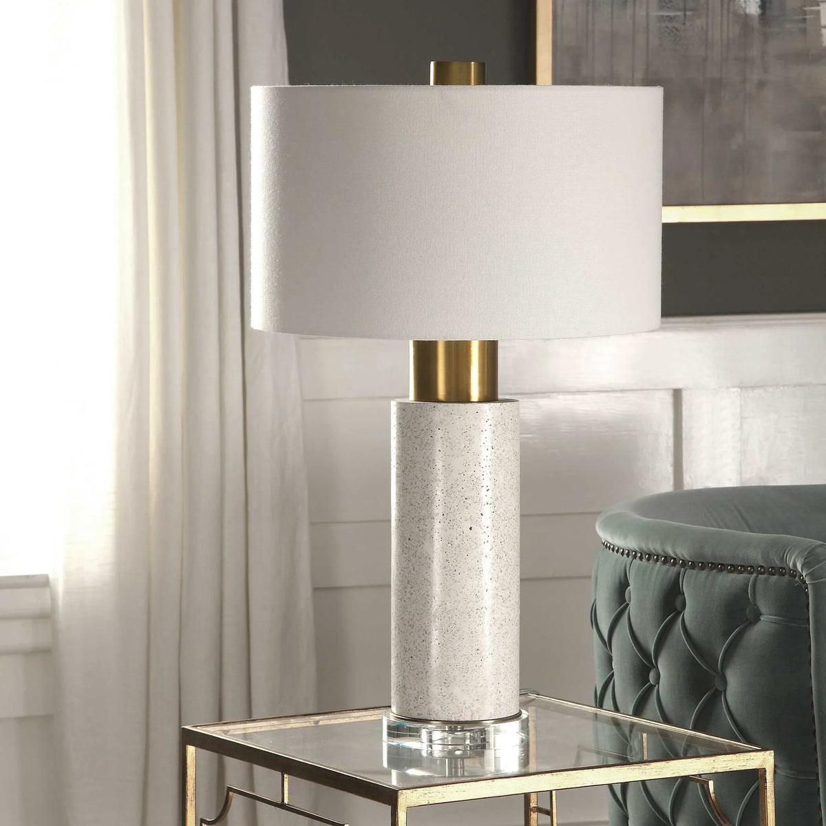 Concrete Table Lamp