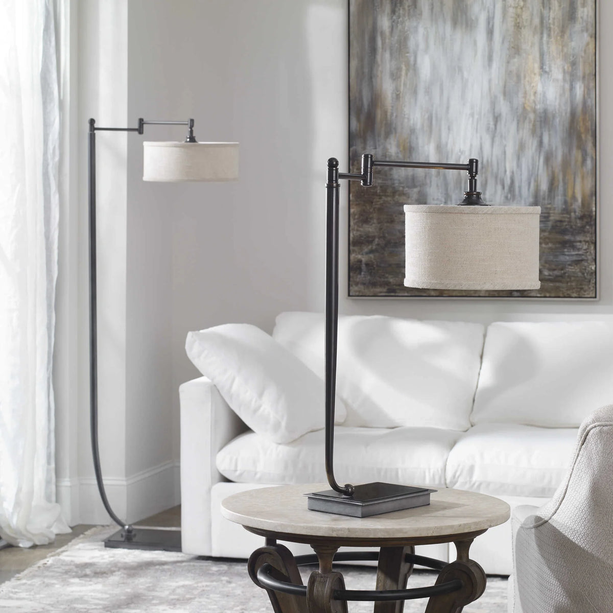 Dark Bronze Floor Lamp