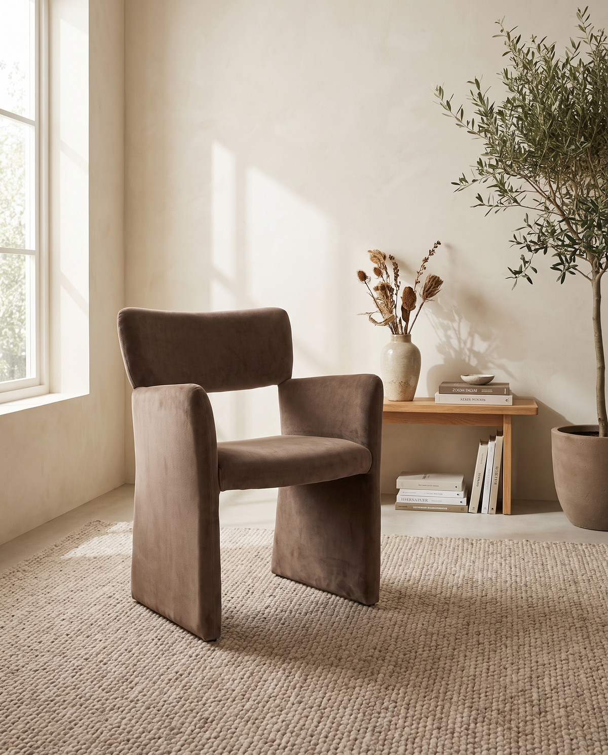 Elegant Crown Armchair
