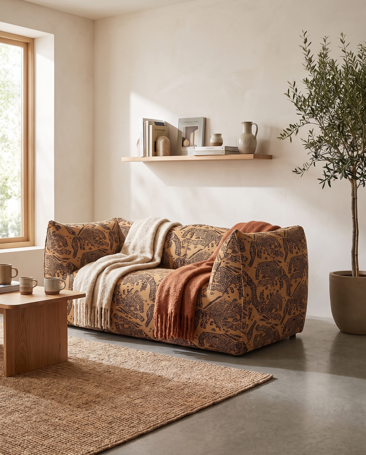 Mario Bellini Bambole Two Seater Sofa