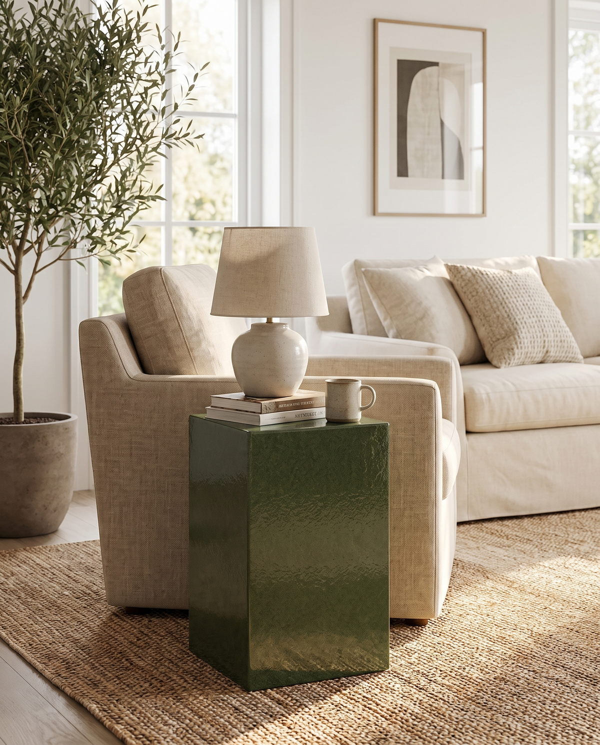 Plinth Side Table