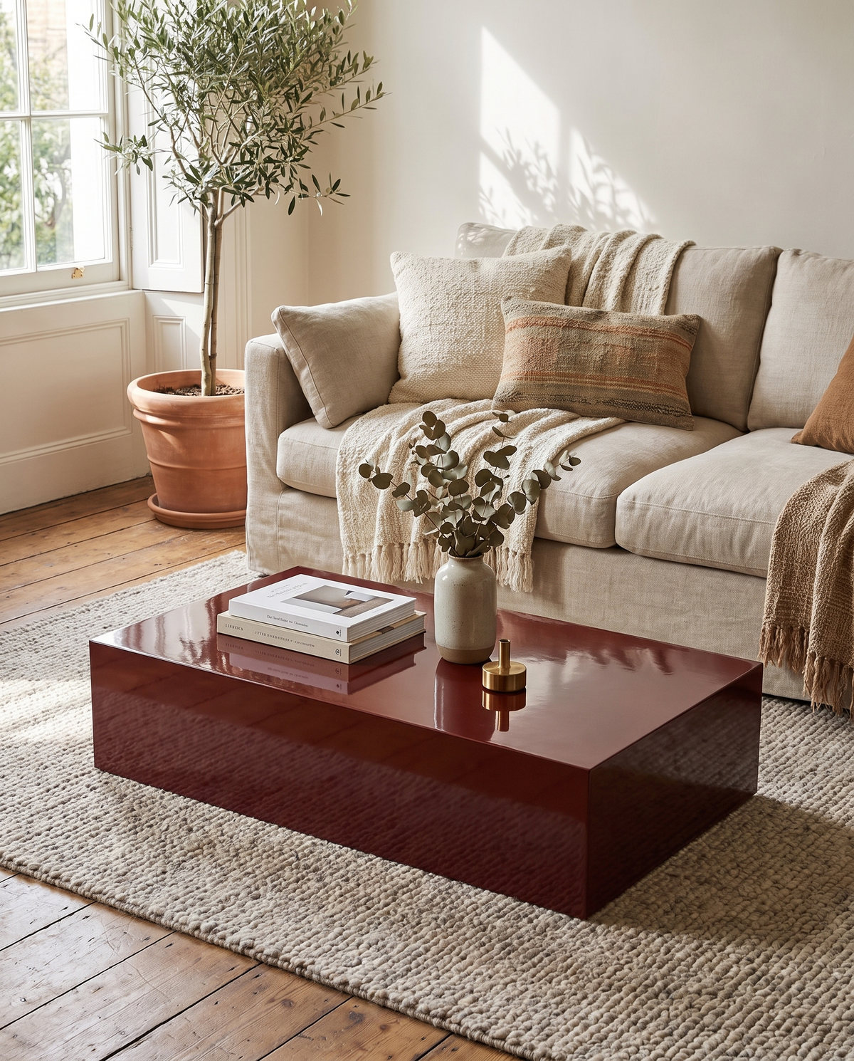 Plinth Grande Coffee Table – Modern Statement Centerpiece for Stylish Living Spaces