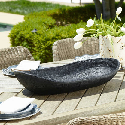 Weave Indoor-Outdoor Oblong Bowl
